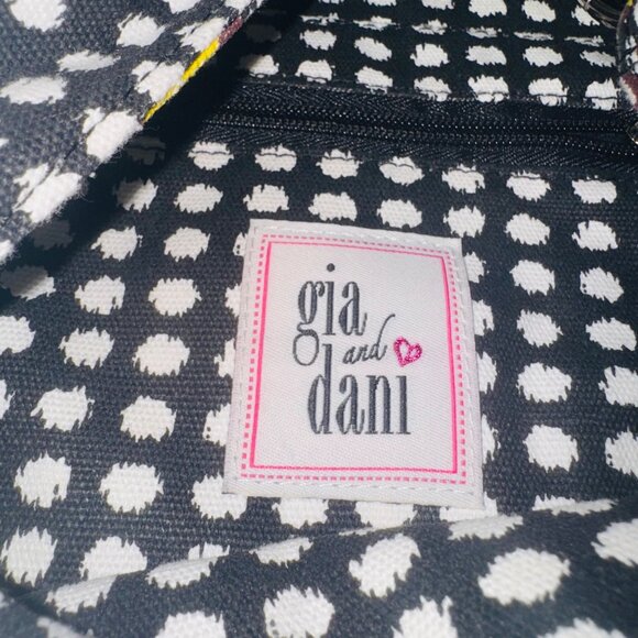 Gia & Dani Boho Sling Bag With Polka Dot Lining Tribal Southwest Crossbody Purse - Picture 7 of 14